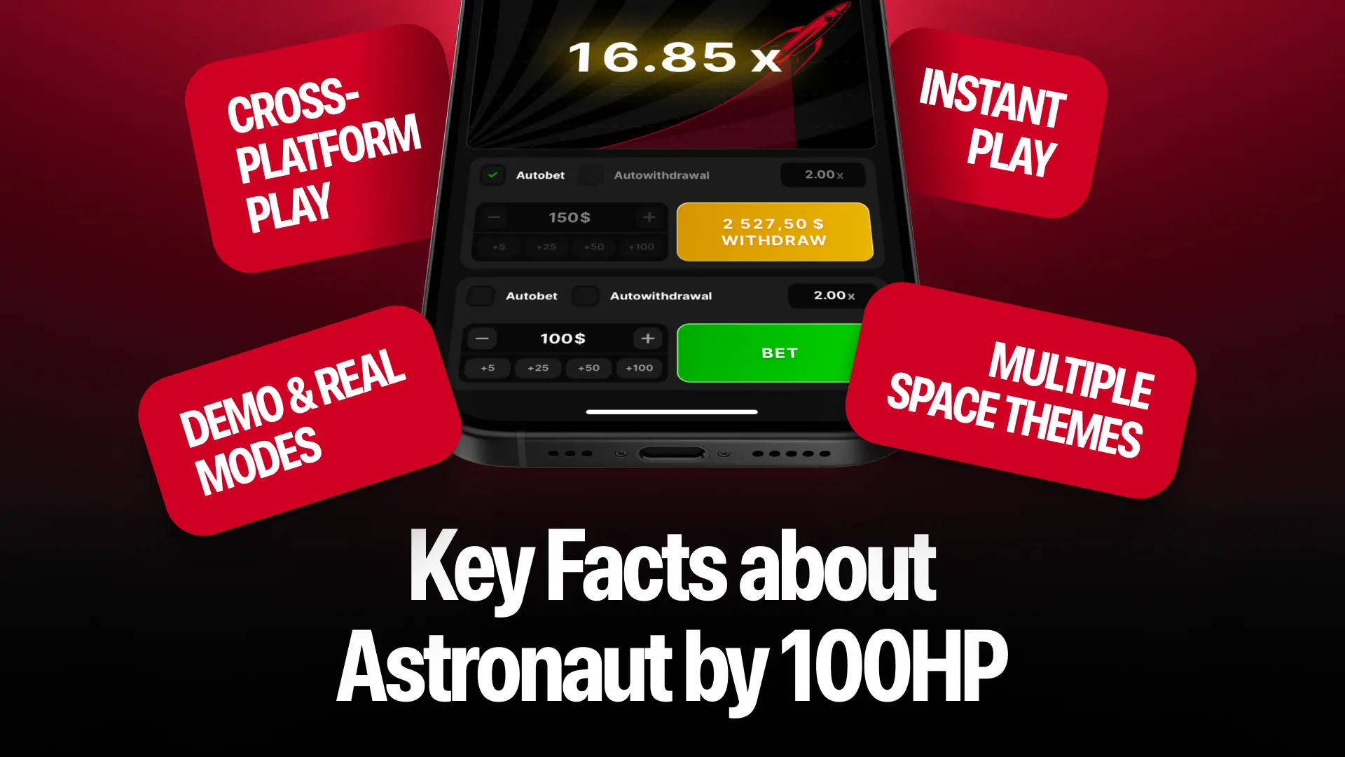 Key Facts about Astronaut by 100HP